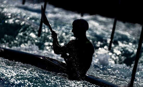 Japan Olympics 2020 Canoe Slalom Training