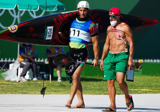 Japan Olympics 2020 Canoe Slalom Training