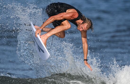 Japan Olympics 2020 Surfing Training