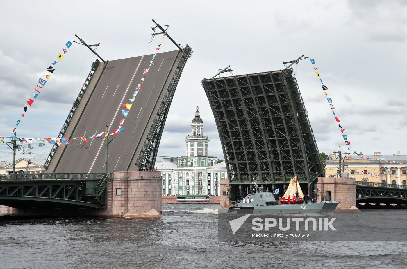 Russia Navy Day Parade Rehearsal