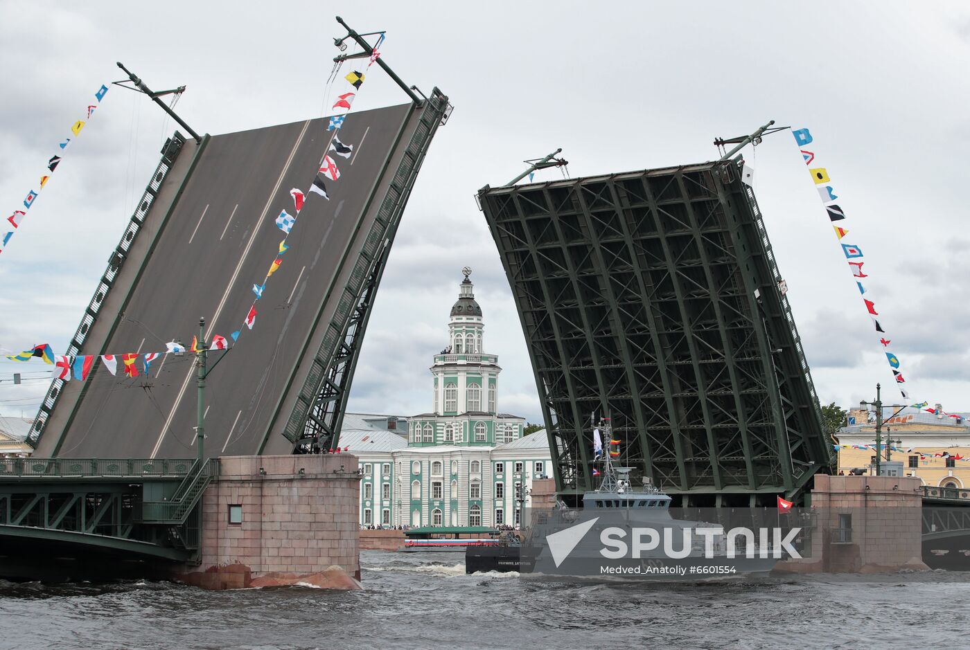 Russia Navy Day Parade Rehearsal