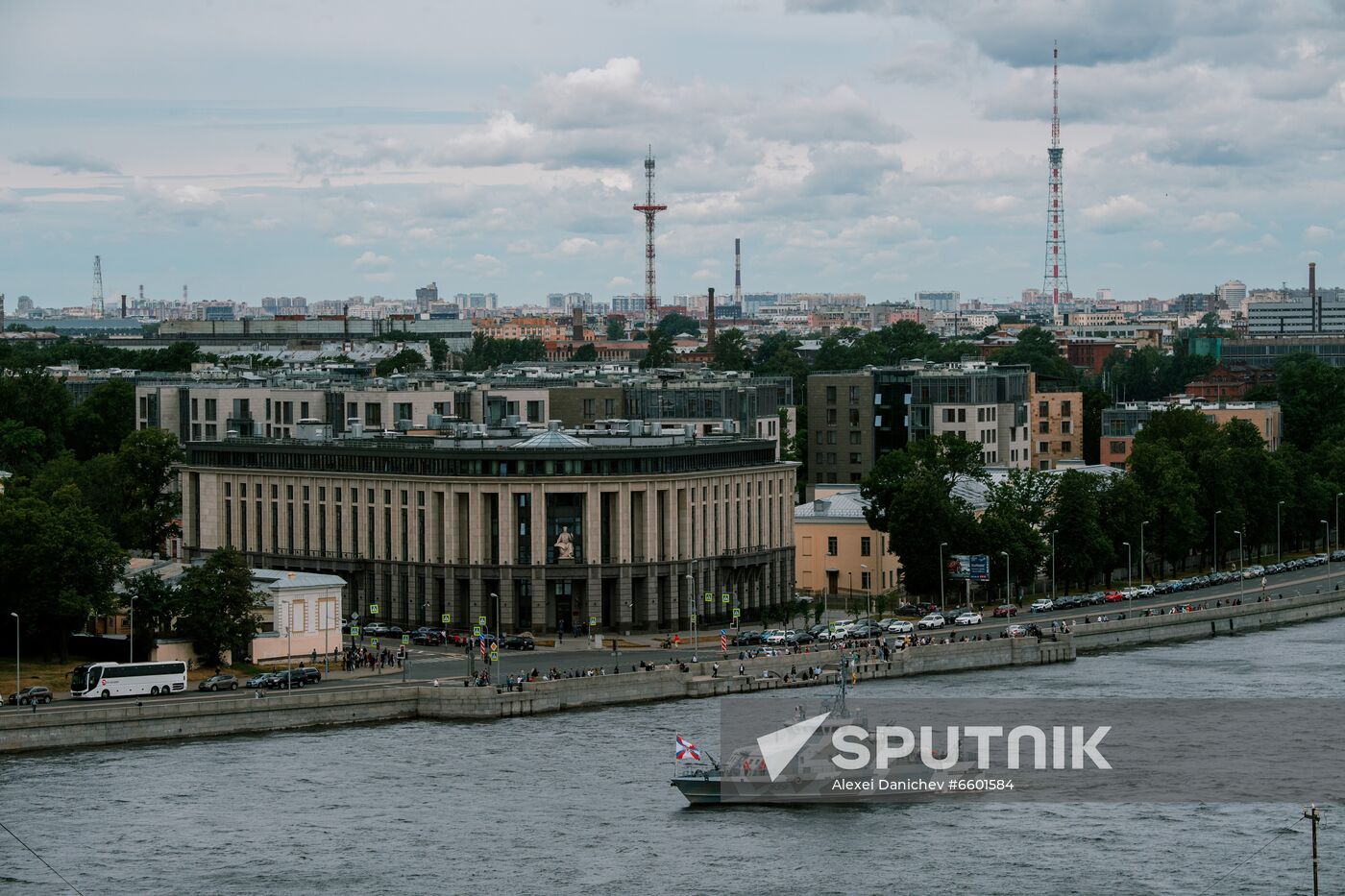 Russia Navy Day Parade Rehearsal