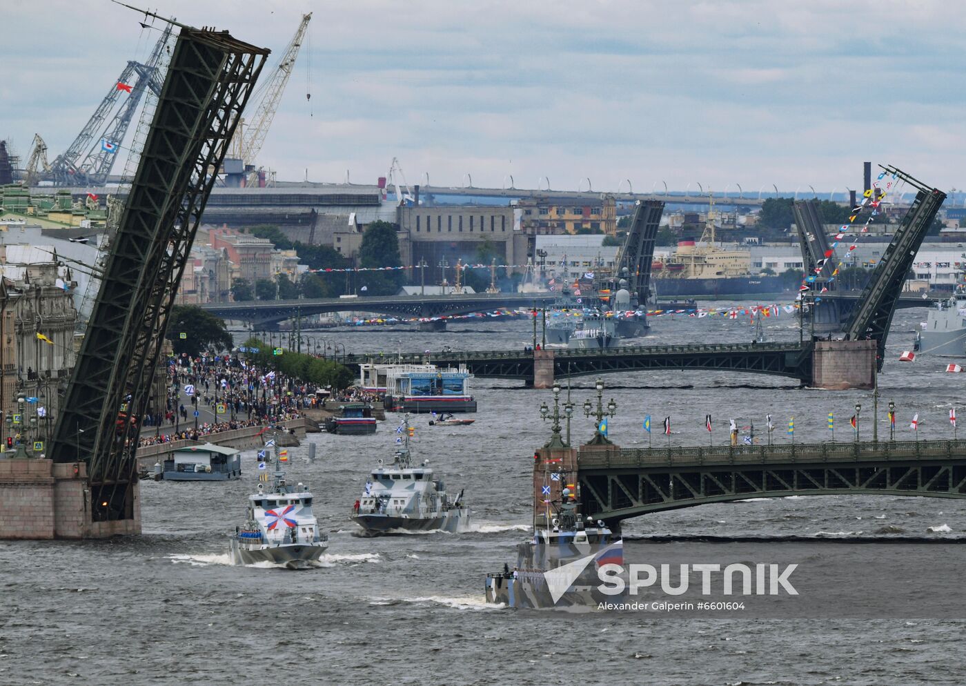 Russia Navy Day Parade Rehearsal