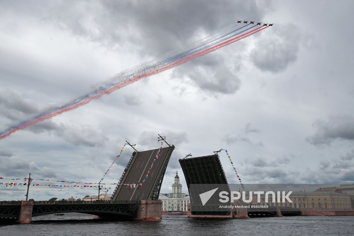 Russia Navy Day Parade Rehearsal