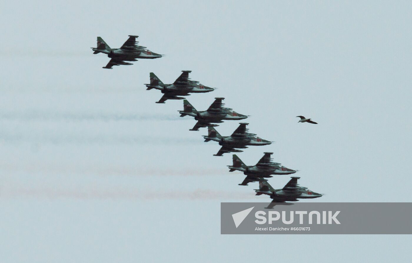 Russia Navy Day Parade Rehearsal