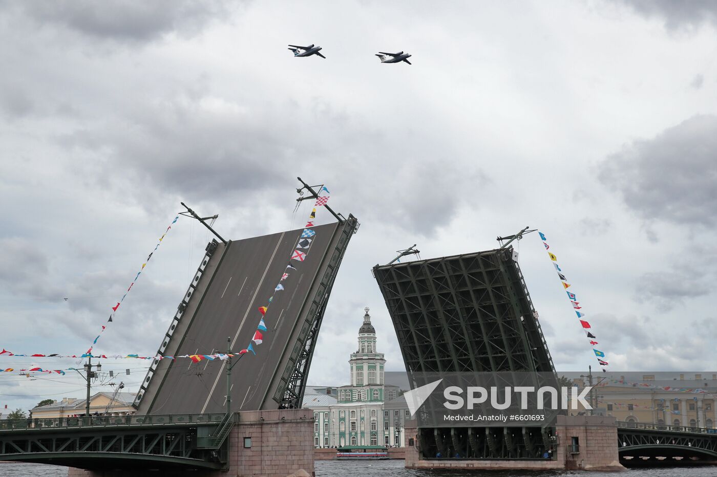 Russia Navy Day Parade Rehearsal