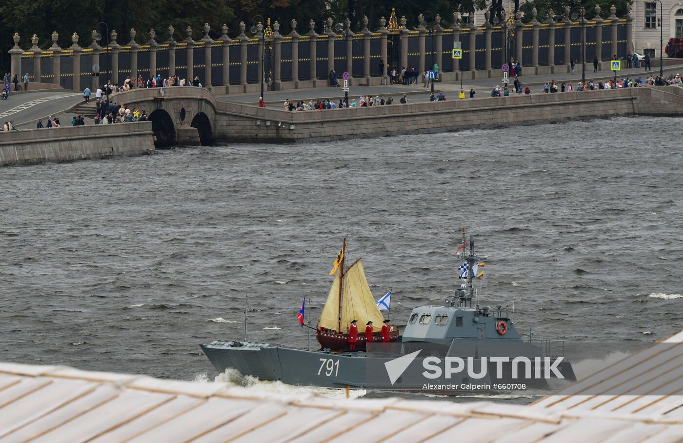 Russia Navy Day Parade Rehearsal