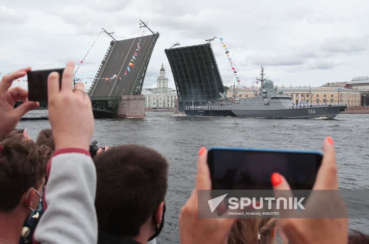 Russia Navy Day Parade Rehearsal