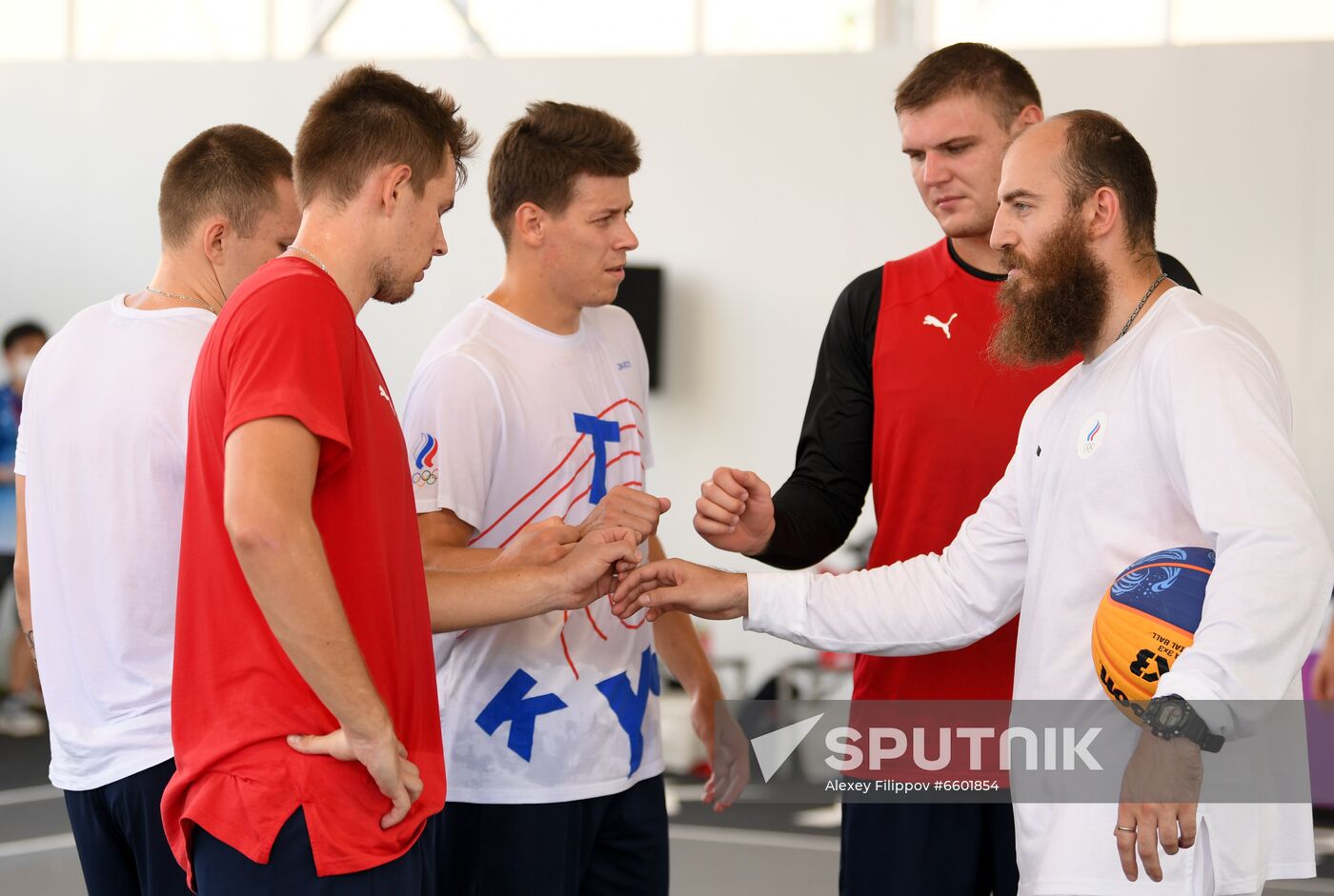 Japan Olympics 2020 3x3 Basketball Russia Training