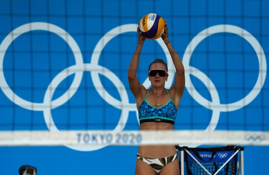 Japan Olympics 2020 Beach Volleyball Russia Training