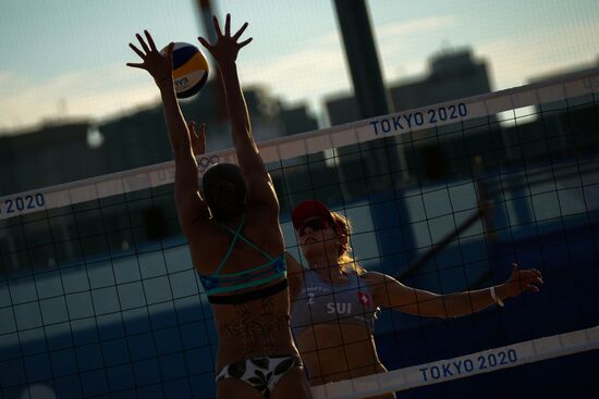 Japan Olympics 2020 Beach Volleyball Russia Training