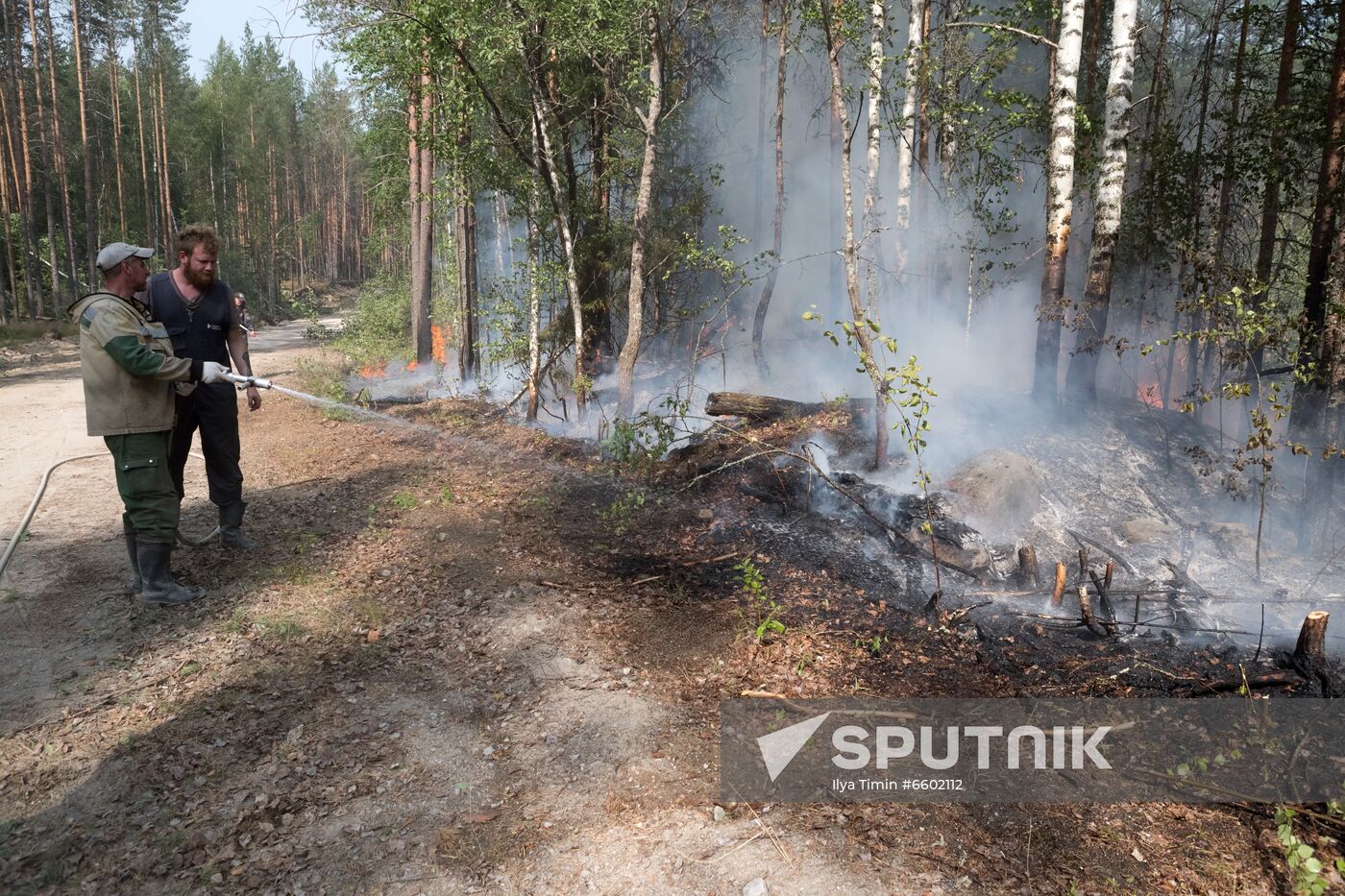 Russia Wildfires