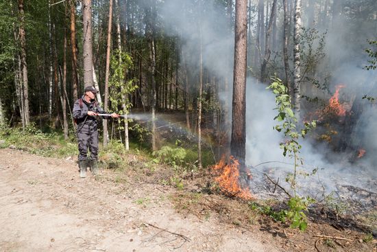 Russia Wildfires