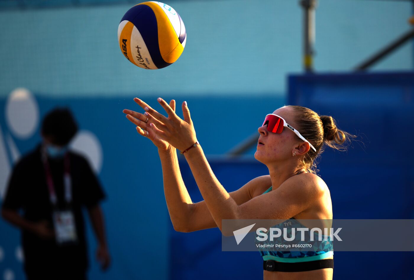 Japan Olympics 2020 Beach Volleyball Russia Training