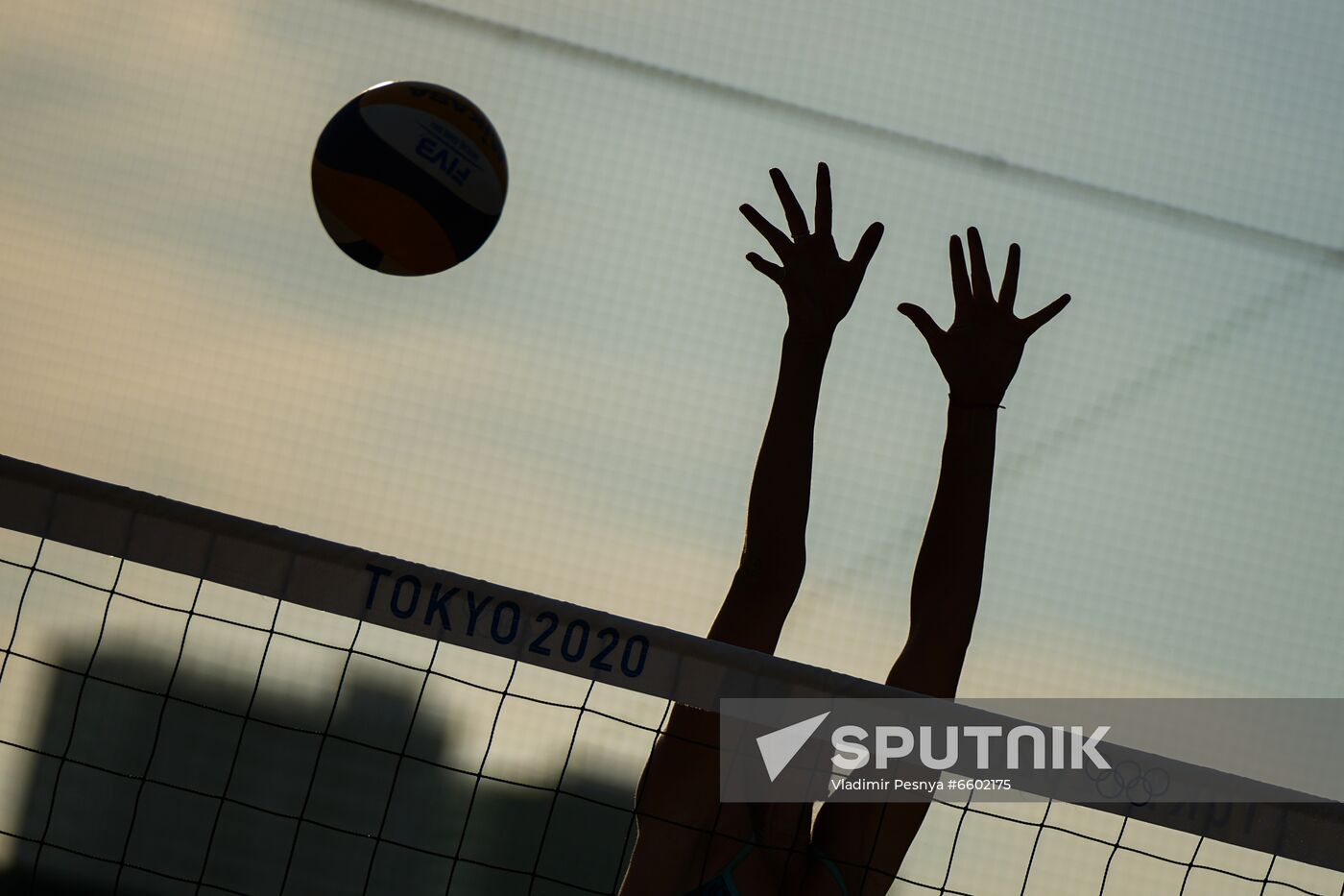 Japan Olympics 2020 Beach Volleyball Russia Training