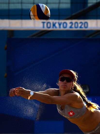 Japan Olympics 2020 Beach Volleyball Russia Training
