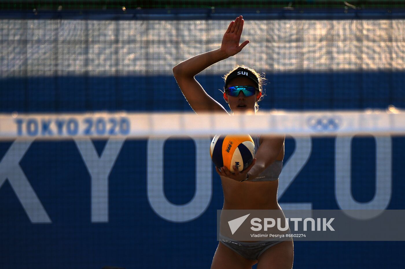 Japan Olympics 2020 Beach Volleyball Russia Training