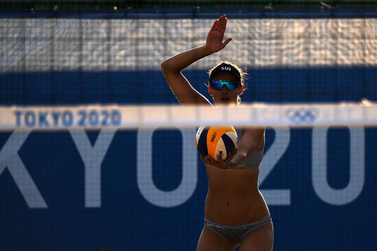 Japan Olympics 2020 Beach Volleyball Russia Training