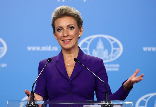 Russia Zakharova Briefing