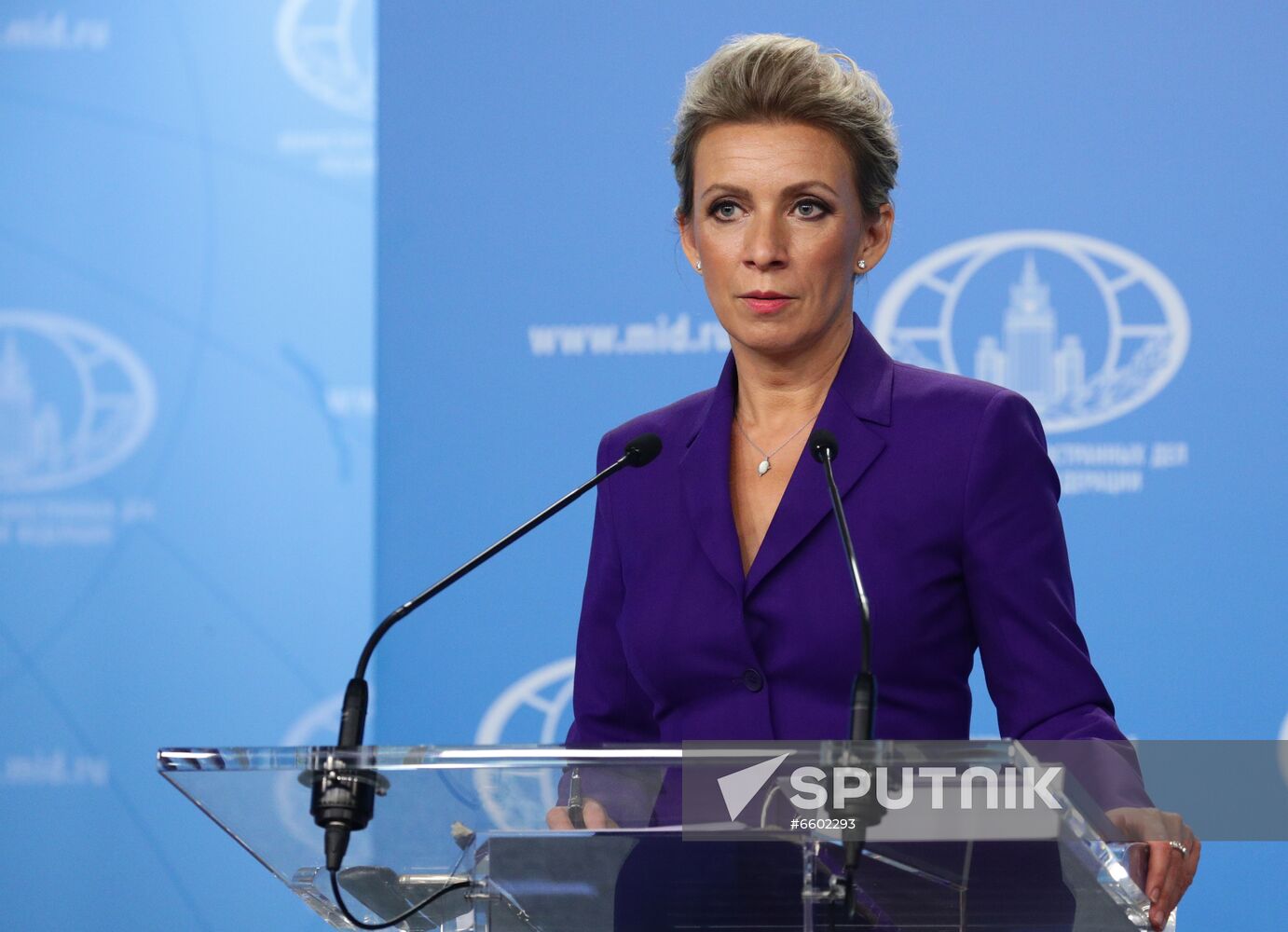 Russia Zakharova Briefing