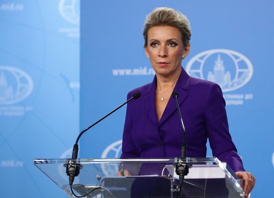 Russia Zakharova Briefing