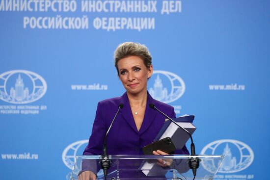 Russia Zakharova Briefing