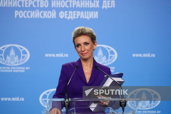 Russia Zakharova Briefing