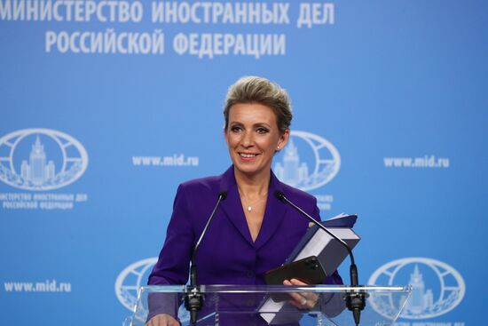 Russia Zakharova Briefing