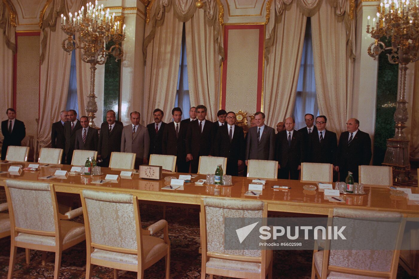 Delegation of Democratic Republic of Afghanistan visits USSR