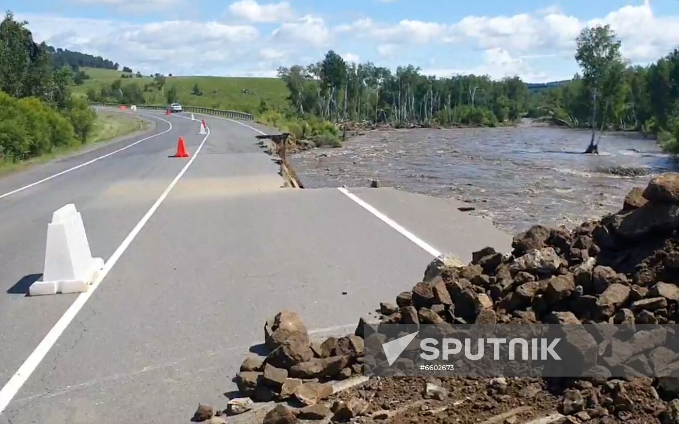 Russia Flood 