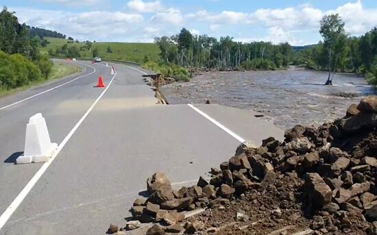 Russia Flood 