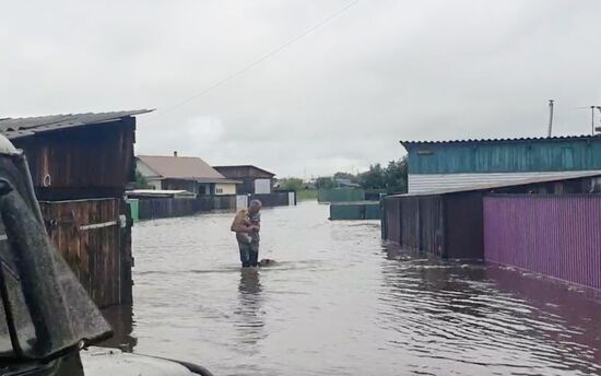 Russia Flood 