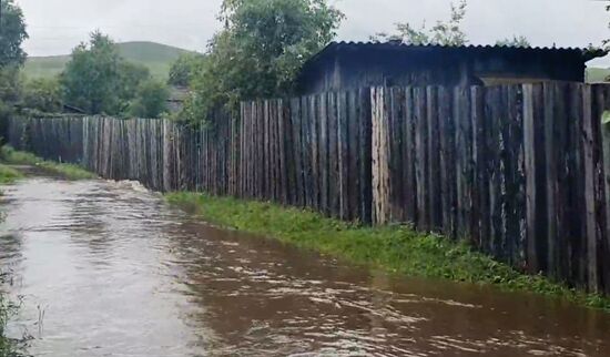 Russia Flood 