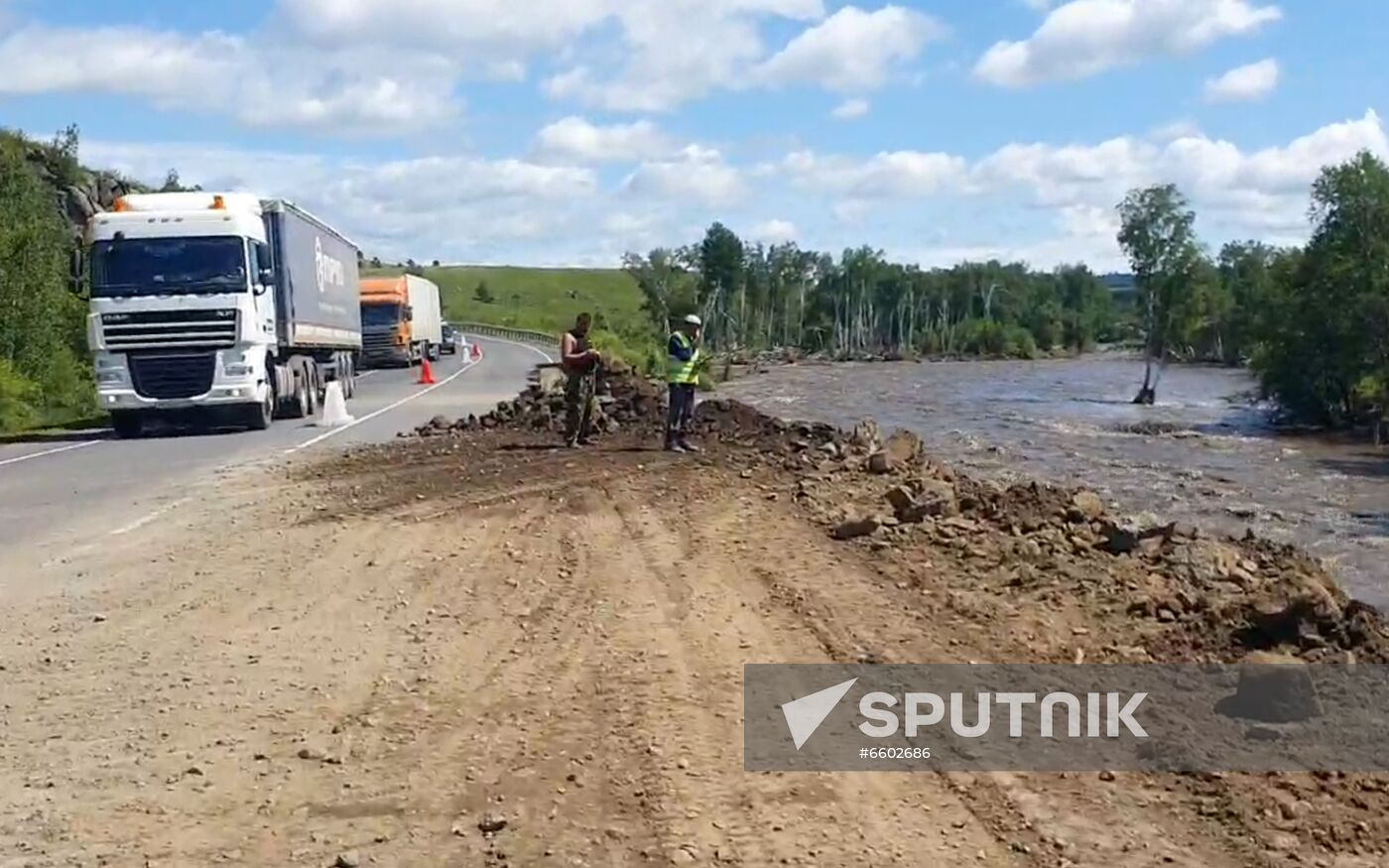 Russia Flood 