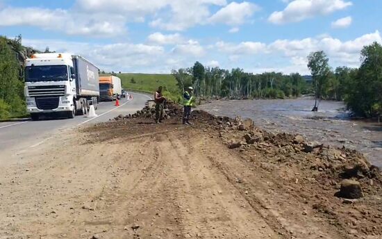 Russia Flood 
