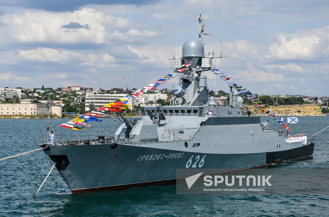 Russia Sevastopol Navy Day Parade Rehearsal