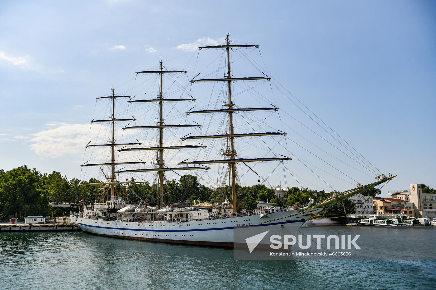 Russia Sevastopol Navy Day Parade Rehearsal