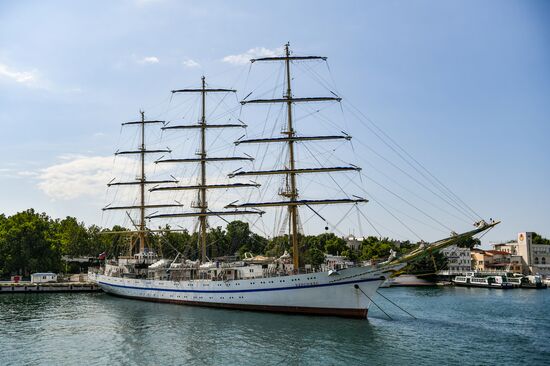 Russia Sevastopol Navy Day Parade Rehearsal
