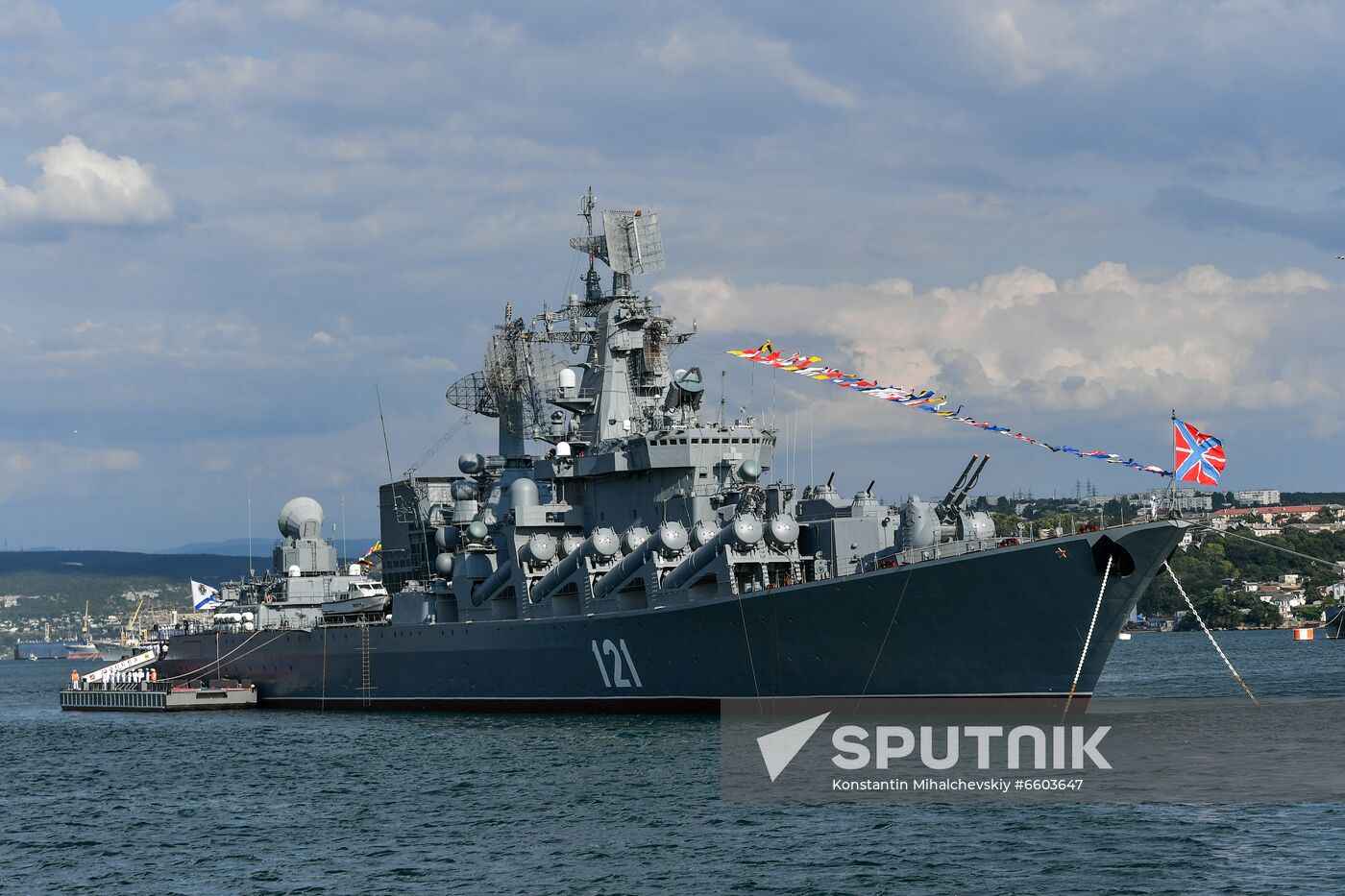Russia Sevastopol Navy Day Parade Rehearsal
