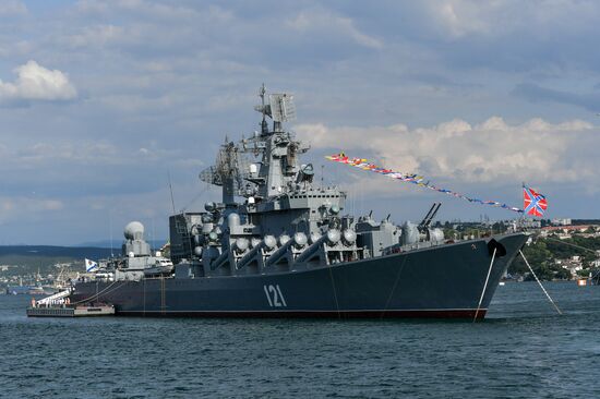 Russia Sevastopol Navy Day Parade Rehearsal