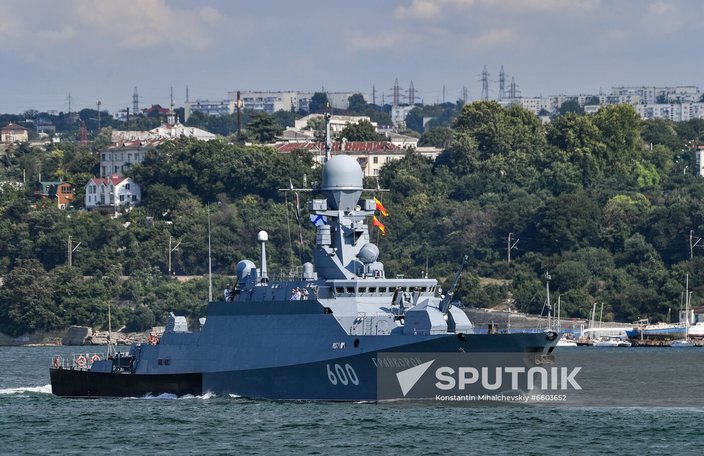 Russia Sevastopol Navy Day Parade Rehearsal