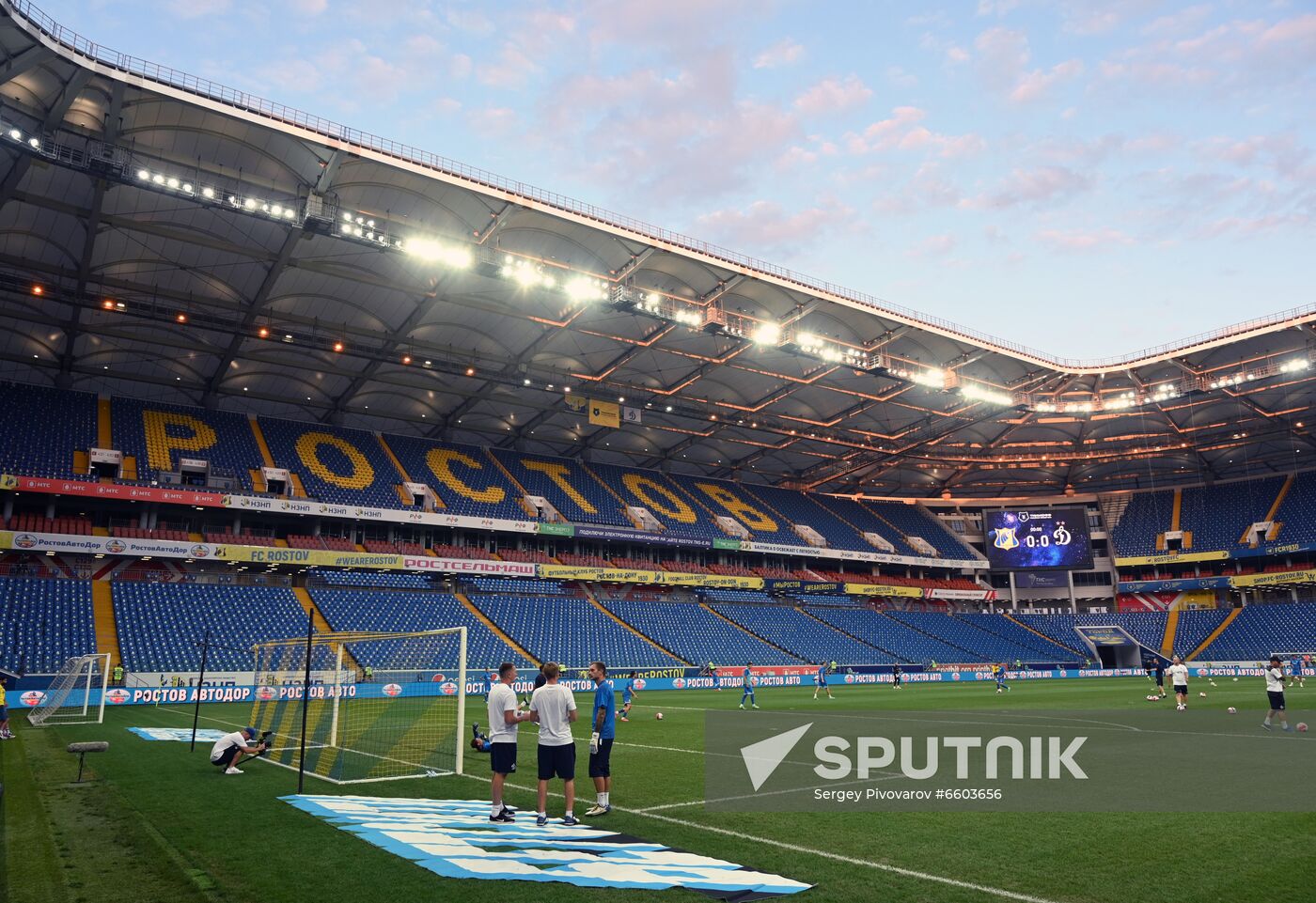 Russia Soccer Premier-League Rostov - Dynamo