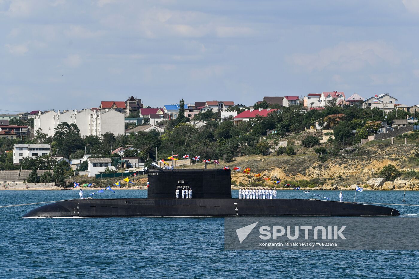 Russia Sevastopol Navy Day Parade Rehearsal