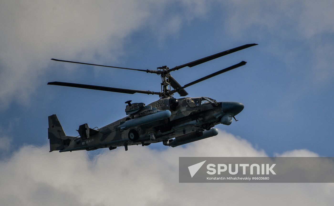 Russia Sevastopol Navy Day Parade Rehearsal