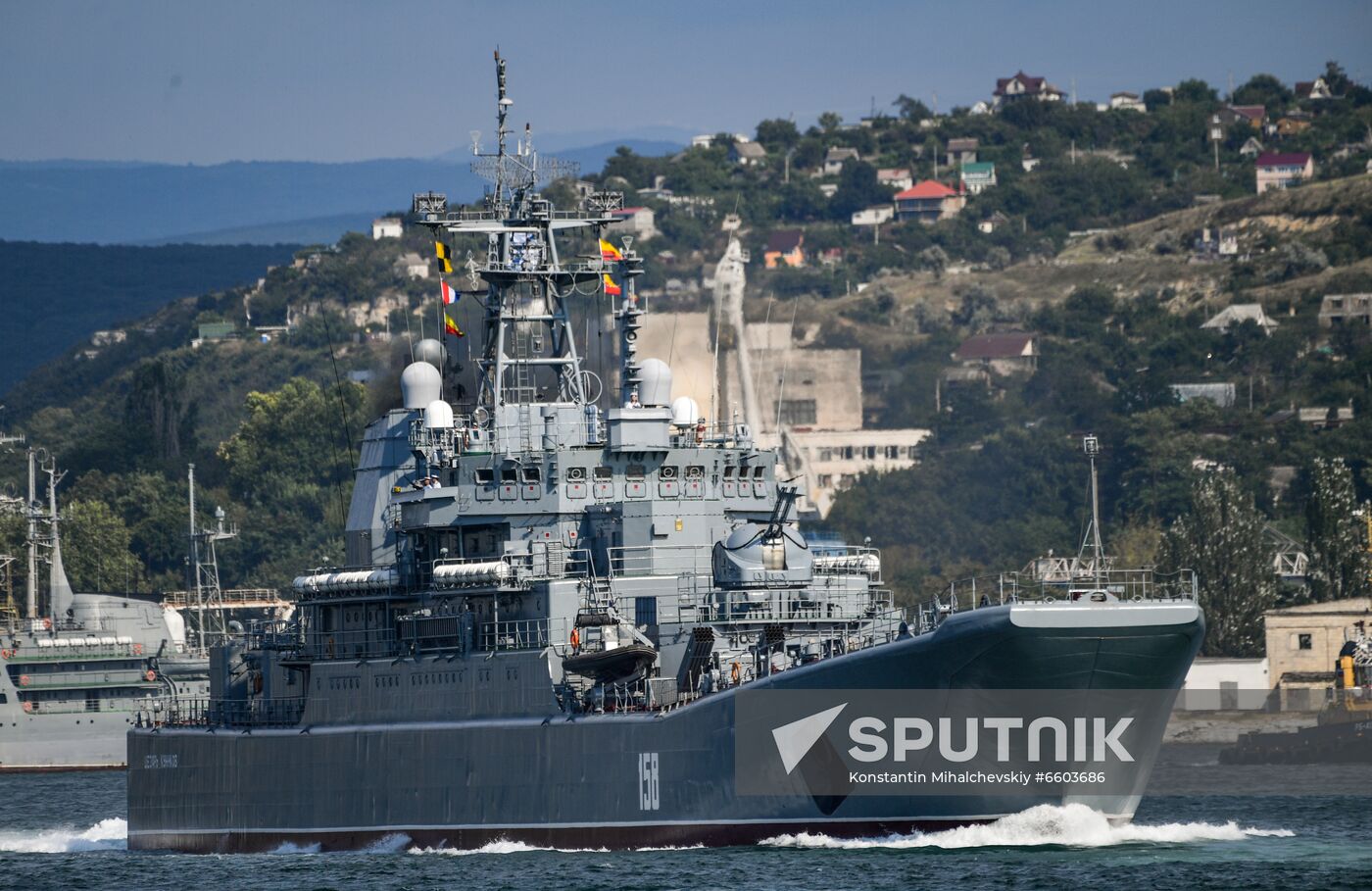 Russia Sevastopol Navy Day Parade Rehearsal