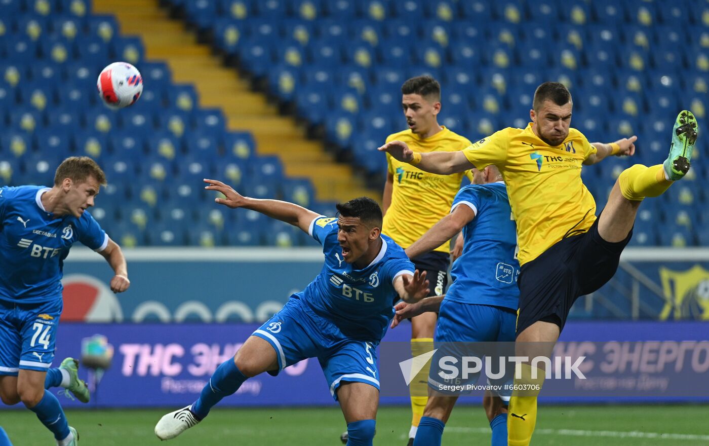 Russia Soccer Premier-League Rostov - Dynamo