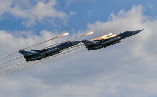 Russia Sevastopol Navy Day Parade Rehearsal