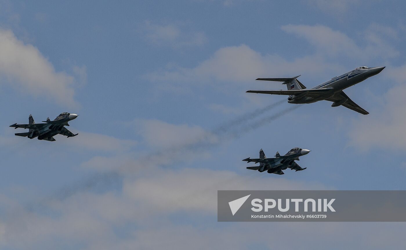 Russia Sevastopol Navy Day Parade Rehearsal