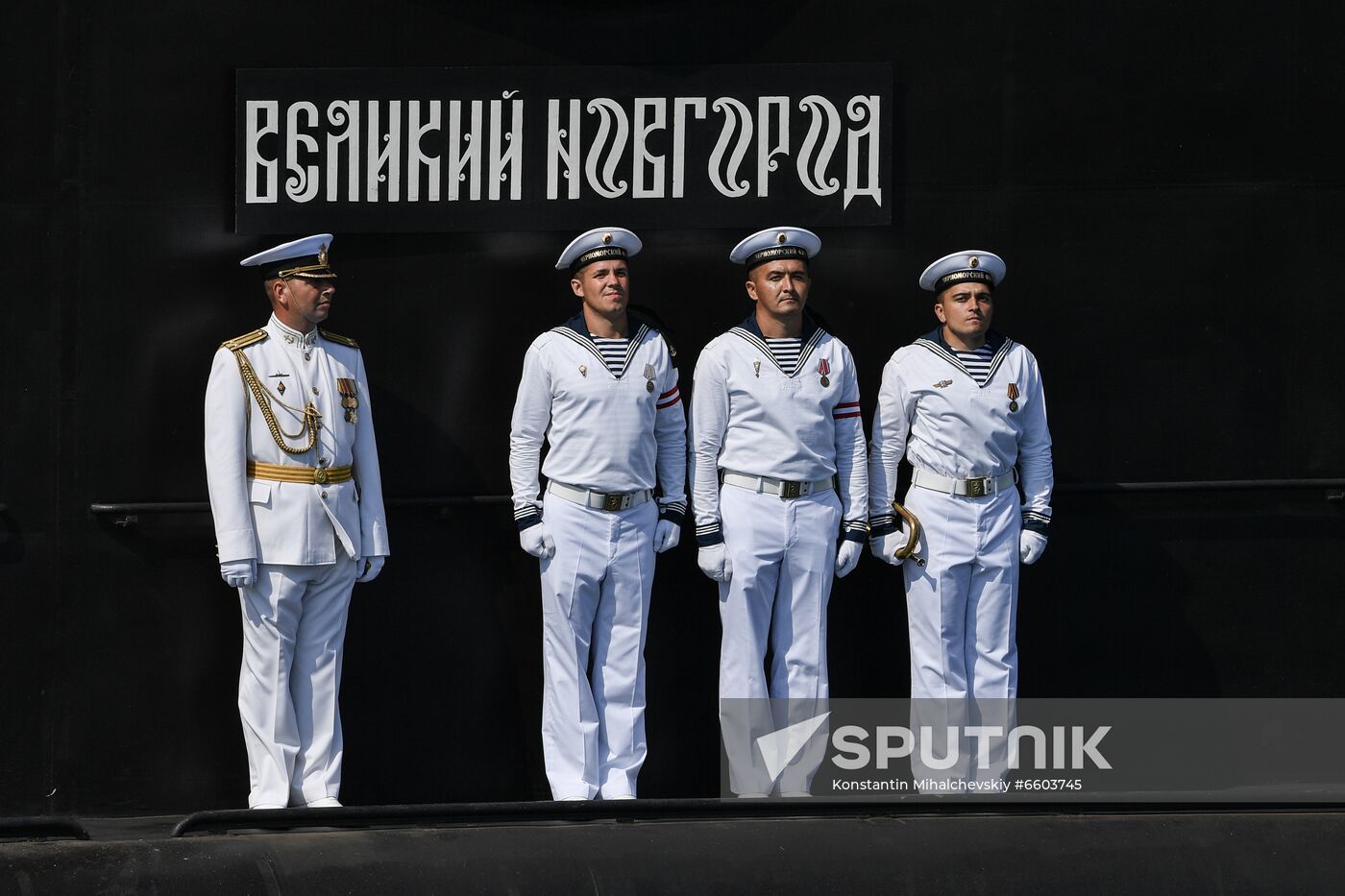 Russia Sevastopol Navy Day Parade Rehearsal