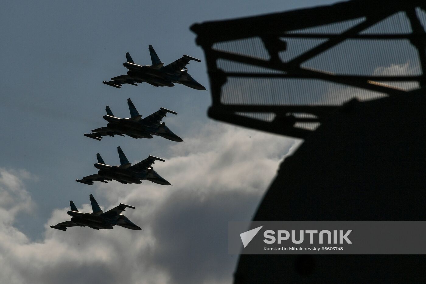 Russia Sevastopol Navy Day Parade Rehearsal